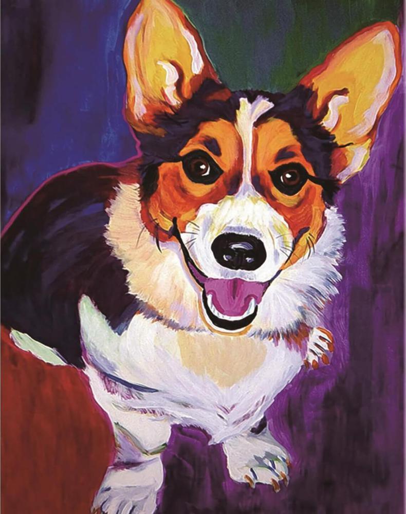 Free Dog - MyCraftsGfit - Free 5D Diamond Painting