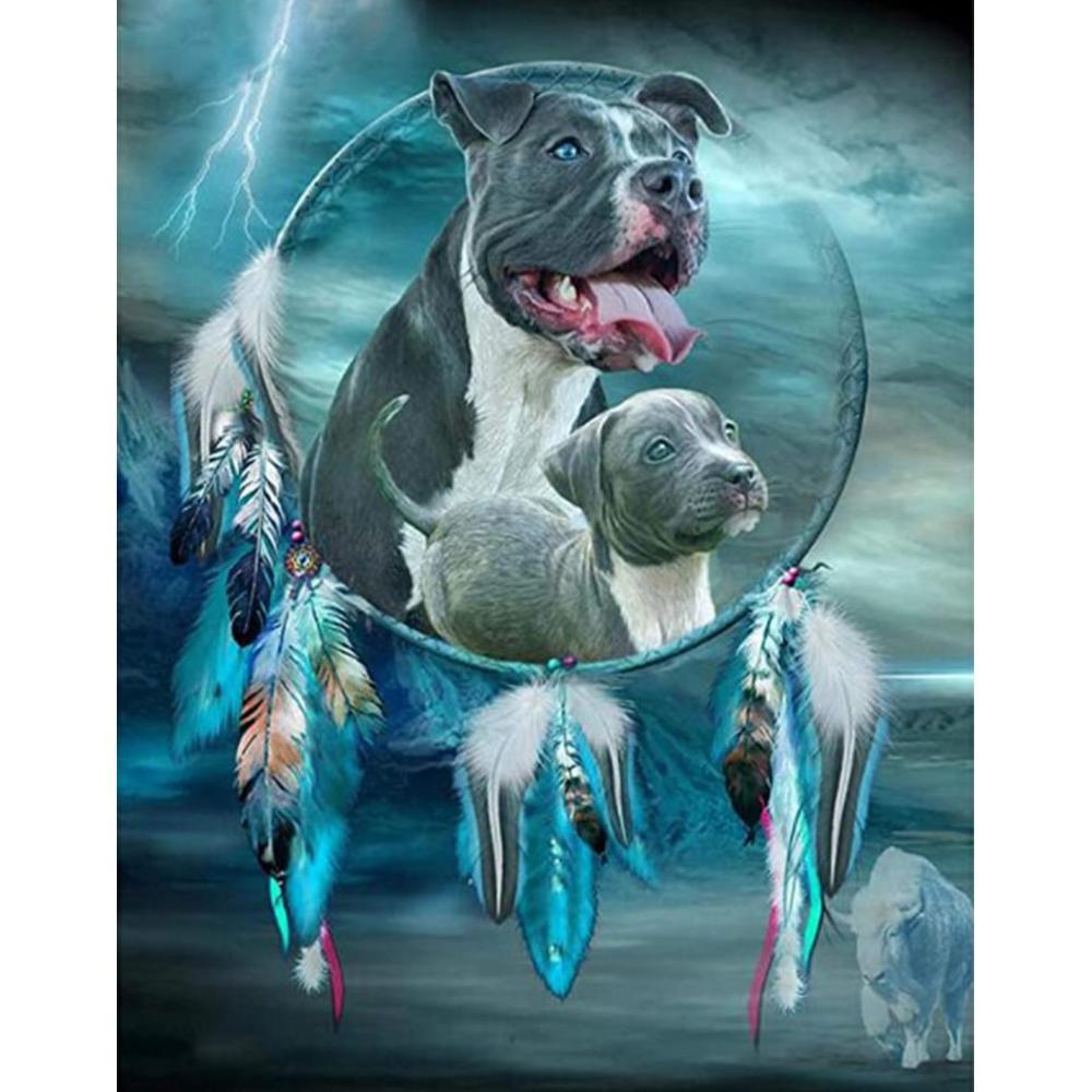 Free Dog - MyCraftsGfit - Free 5D Diamond Painting