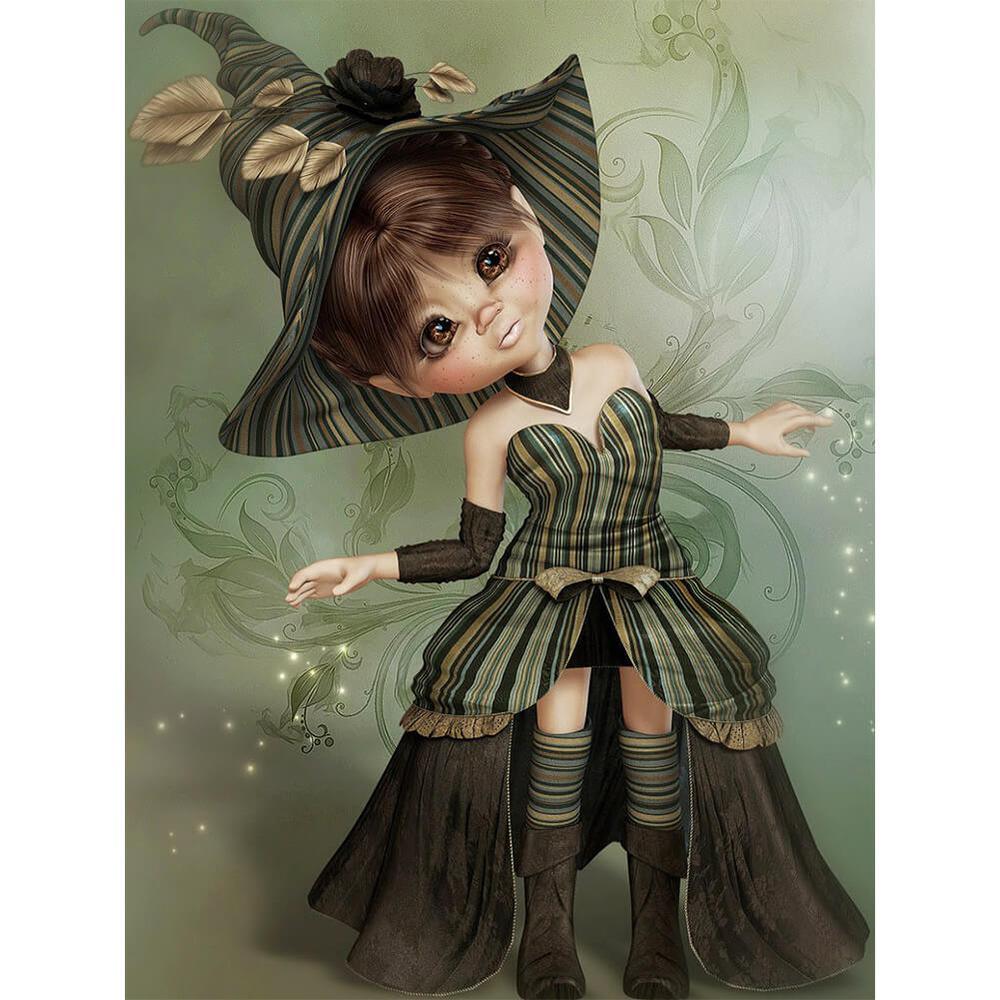 Free Doll - MyCraftsGfit - Free 5D Diamond Painting