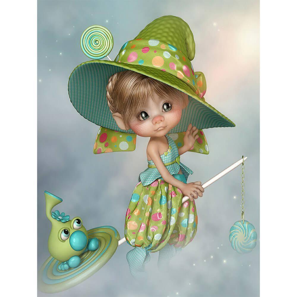 Free Doll - MyCraftsGfit - Free 5D Diamond Painting