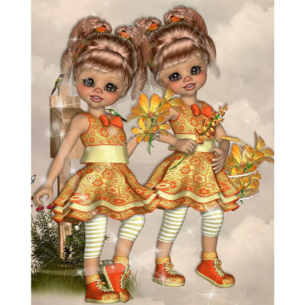 Free Doll - MyCraftsGfit - Free 5D Diamond Painting