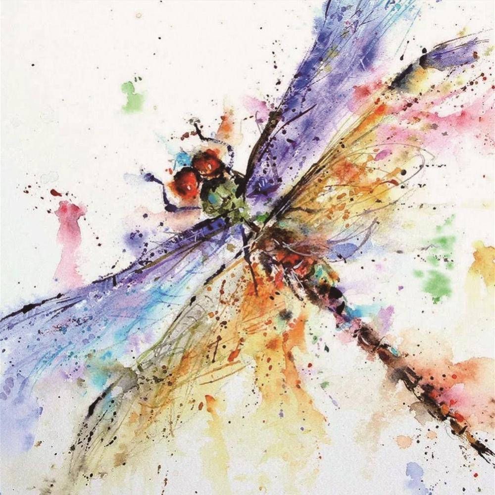 Free Dragonfly - MyCraftsGfit - Free 5D Diamond Painting