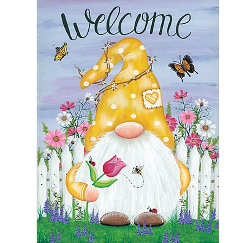 Free Dwarf "Welcome" - MyCraftsGfit - Free 5D Diamond Painting