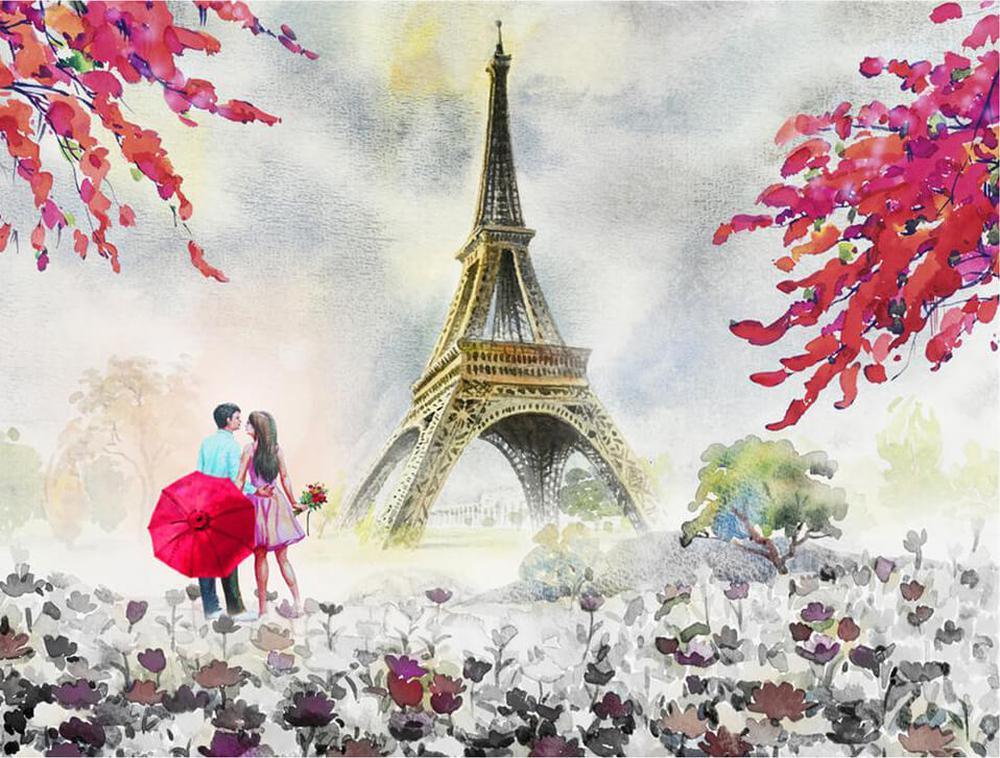 Free Eiffel Tower - MyCraftsGfit - Free 5D Diamond Painting