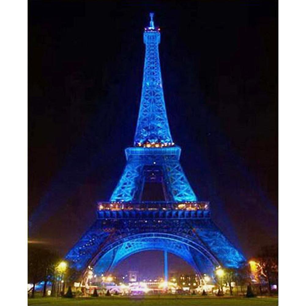 Free Eiffel Tower - MyCraftsGfit - Free 5D Diamond Painting