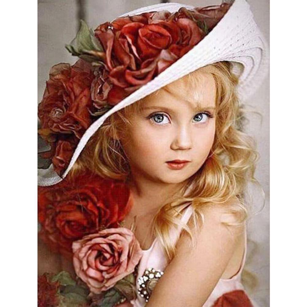 Elegant Girl Free 5D Diamond Painting Kits MyCraftsGfit - Free 5D Diamond Painting mycraftsgift.com