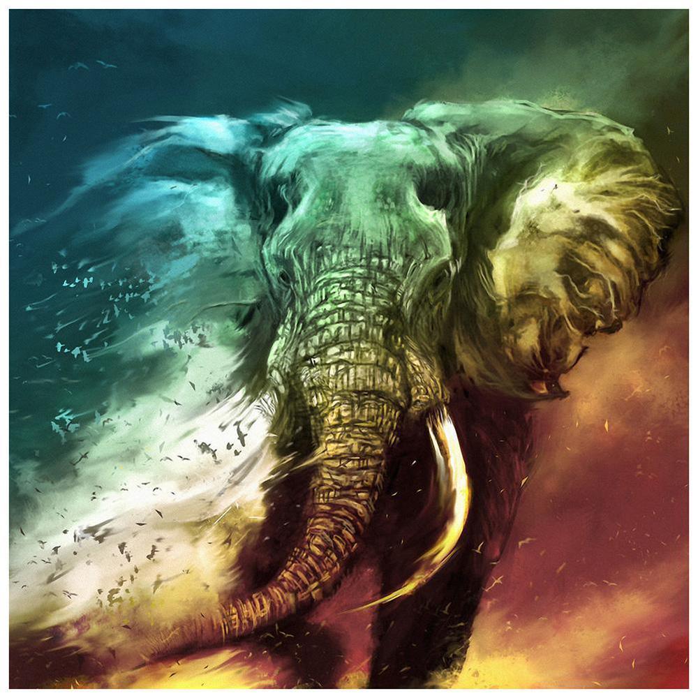 Free Elephant - MyCraftsGfit - Free 5D Diamond Painting