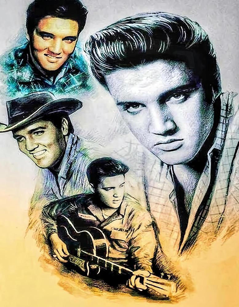 Free Elvis Presley - MyCraftsGfit - Free 5D Diamond Painting