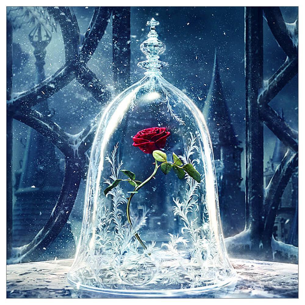 Free Fantasy Rose - MyCraftsGfit - Free 5D Diamond Painting