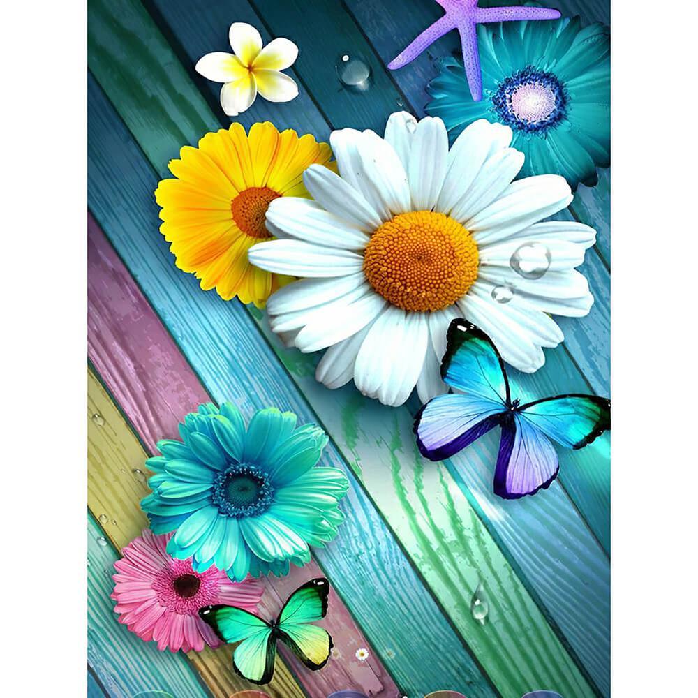 Free Flower - MyCraftsGfit - Free 5D Diamond Painting