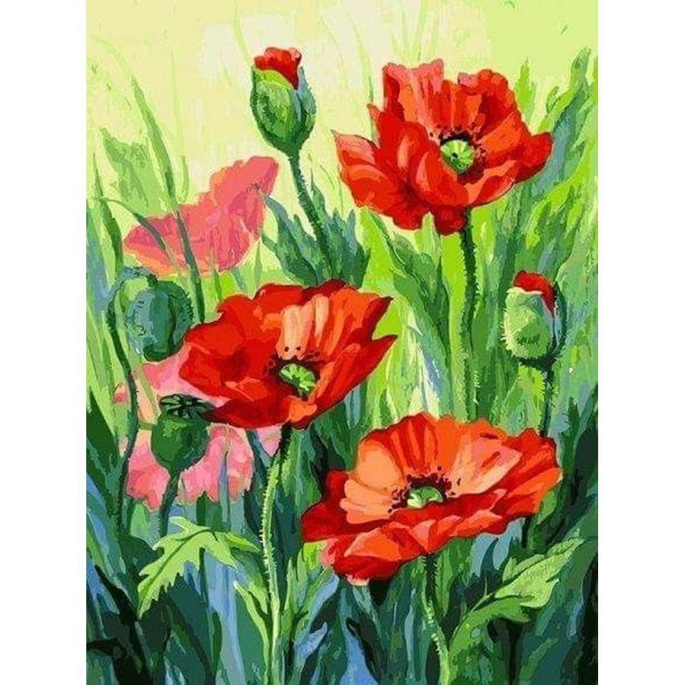 Free Flower - MyCraftsGfit - Free 5D Diamond Painting