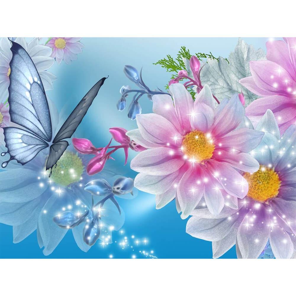 Free Flower - MyCraftsGfit - Free 5D Diamond Painting