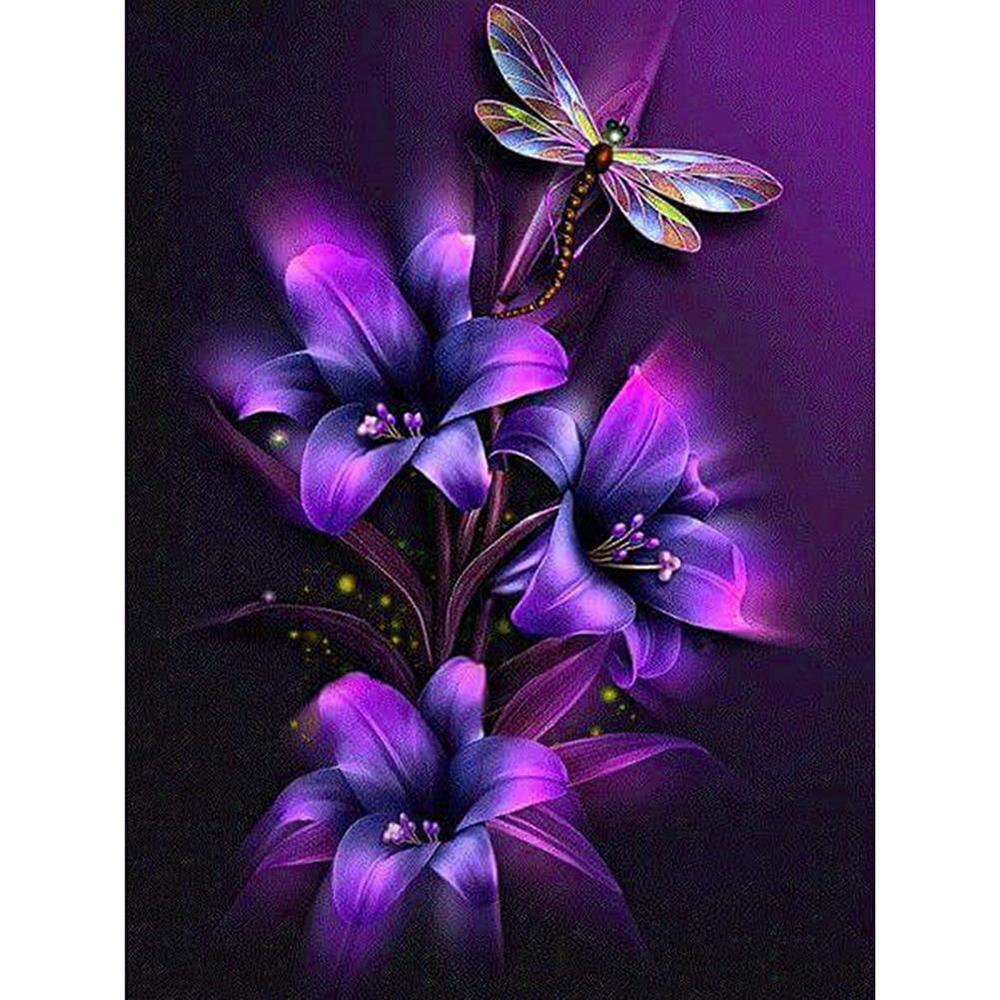 Free Flower - MyCraftsGfit - Free 5D Diamond Painting