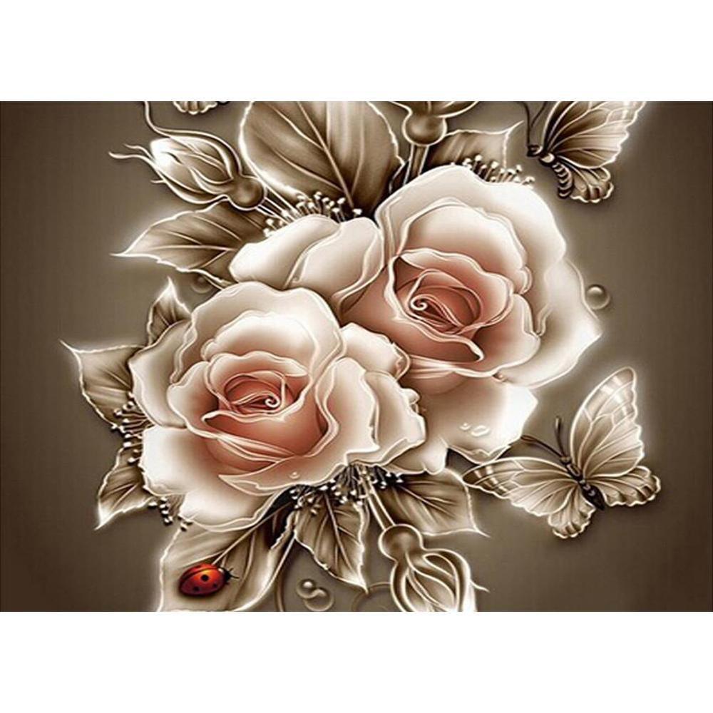 Free Flower - MyCraftsGfit - Free 5D Diamond Painting