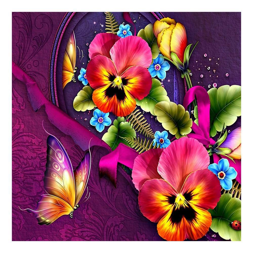 Free Flower - MyCraftsGfit - Free 5D Diamond Painting