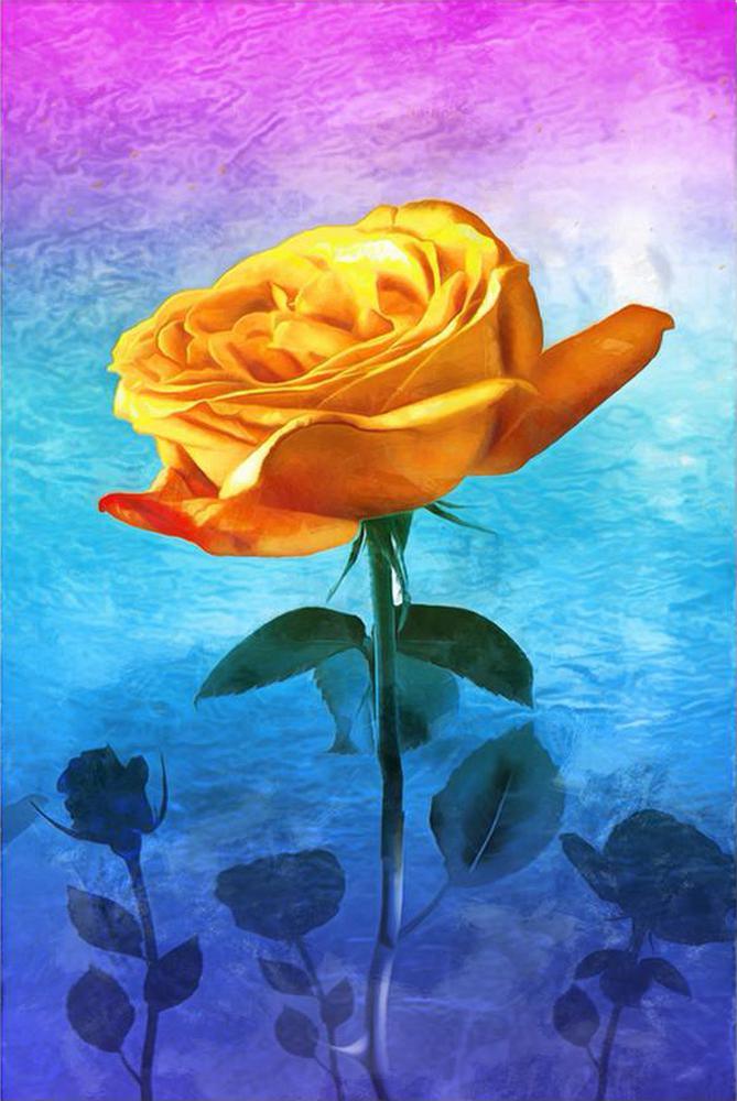 Free Flowers - MyCraftsGfit - Free 5D Diamond Painting