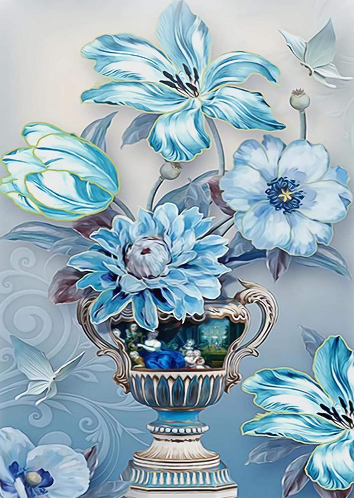 Flowers Free 5D Diamond Painting Kits MyCraftsGfit - Free 5D Diamond Painting mycraftsgift.com