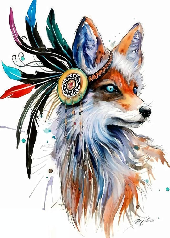 Free Fox - MyCraftsGfit - Free 5D Diamond Painting