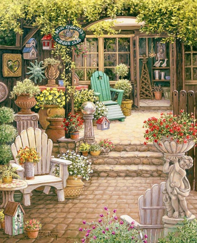 Free Garden - MyCraftsGfit - Free 5D Diamond Painting