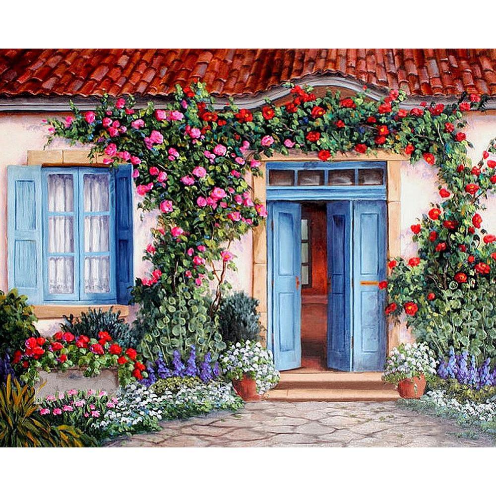 Free Garden - MyCraftsGfit - Free 5D Diamond Painting