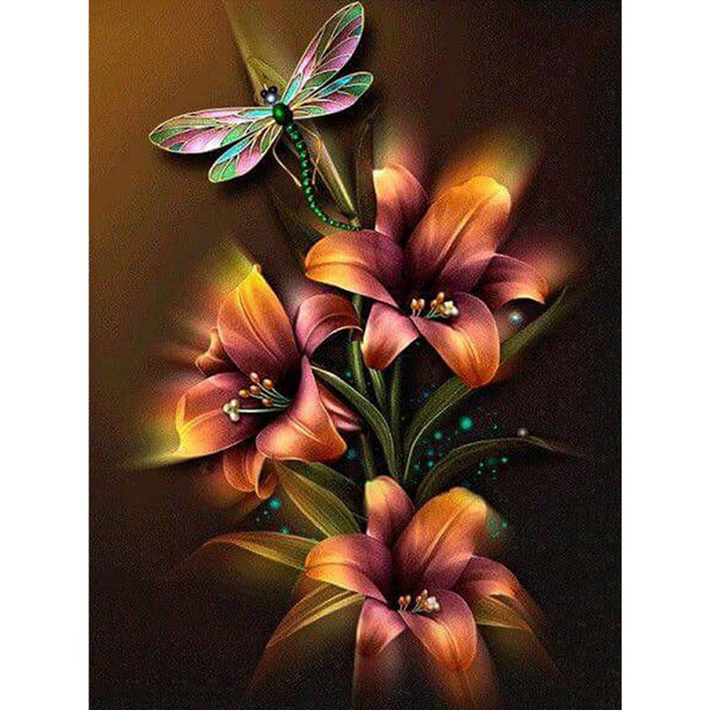 Free Glory Flower - MyCraftsGfit - Free 5D Diamond Painting