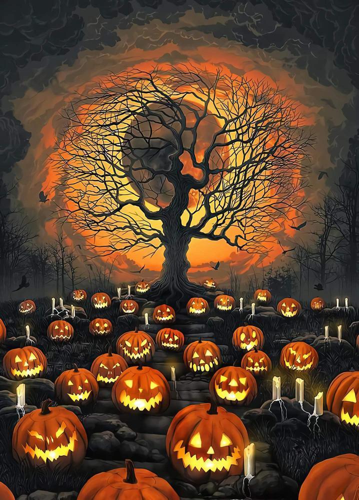 Free Halloween - MyCraftsGfit - Free 5D Diamond Painting