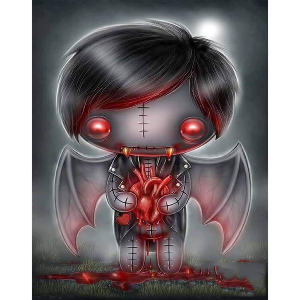 Free Horror Doll - MyCraftsGfit - Free 5D Diamond Painting