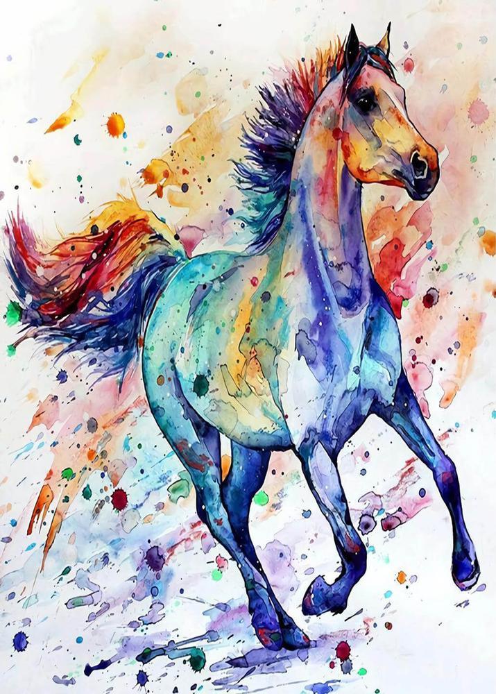 Free Horse - MyCraftsGfit - Free 5D Diamond Painting