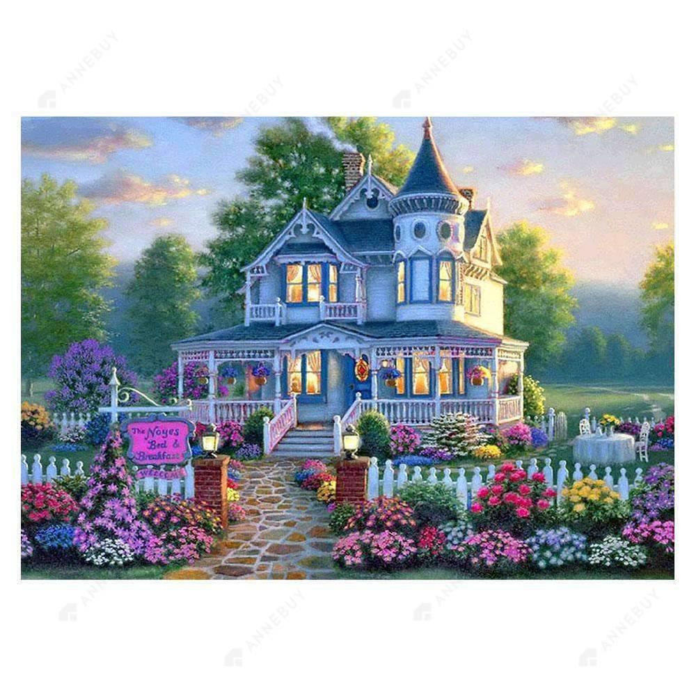 Free House - MyCraftsGfit - Free 5D Diamond Painting