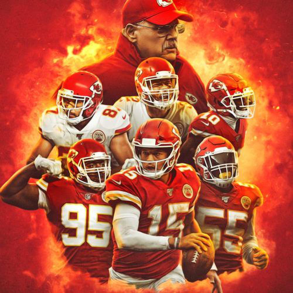 Free Kansas City Chiefs - MyCraftsGfit - Free 5D Diamond Painting