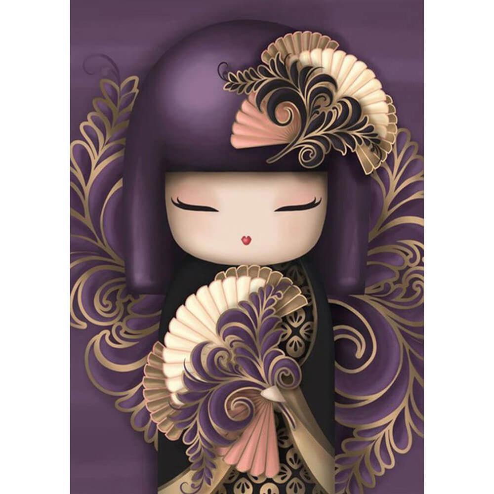 Free Kokeshi - MyCraftsGfit - Free 5D Diamond Painting