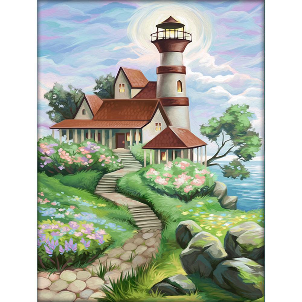 Free Lighthouse - MyCraftsGfit - Free 5D Diamond Painting