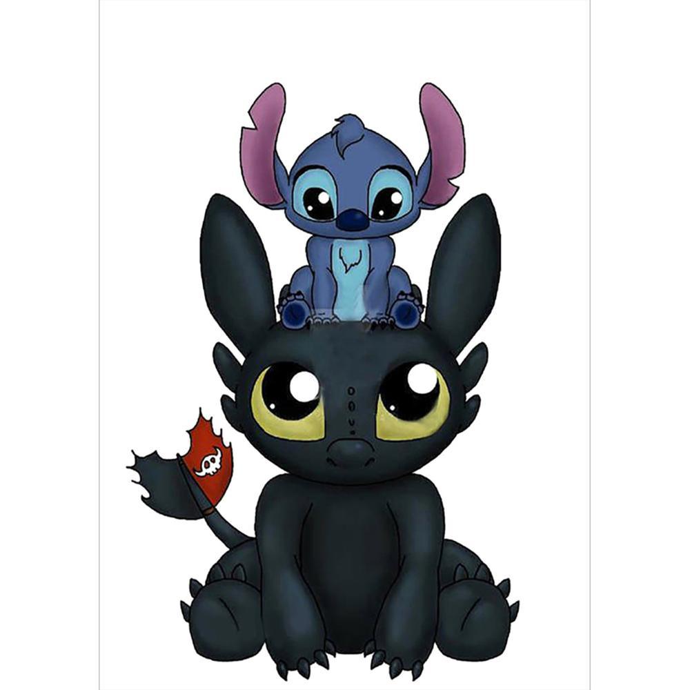 Free Lilo Stitch - MyCraftsGfit - Free 5D Diamond Painting