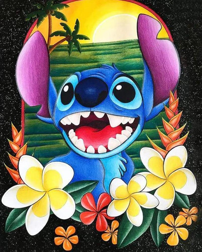 Free Lilo & Stitch - MyCraftsGfit - Free 5D Diamond Painting