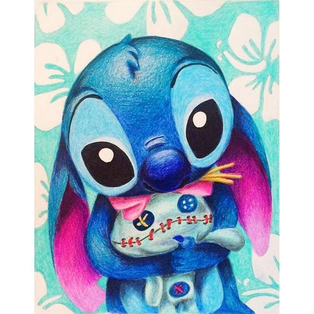 Free Lilo Stitch - MyCraftsGfit - Free 5D Diamond Painting