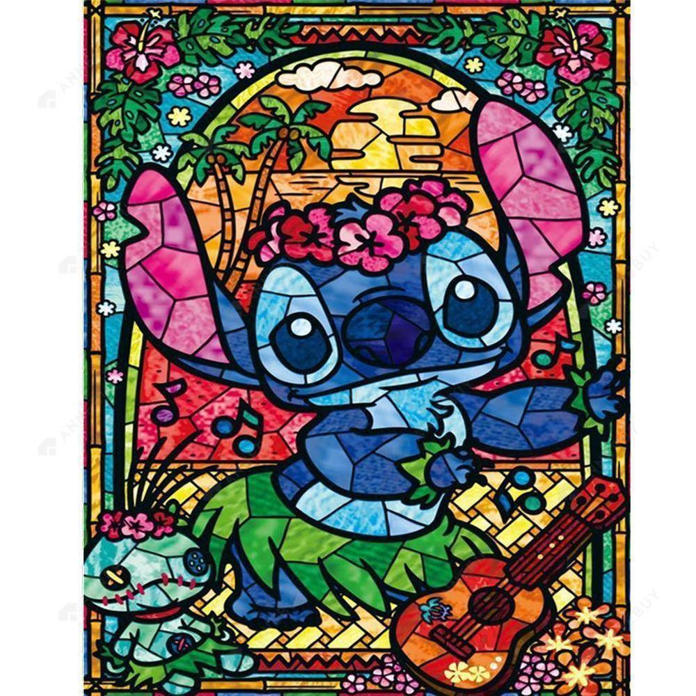 Free Lilo Stitch - MyCraftsGfit - Free 5D Diamond Painting