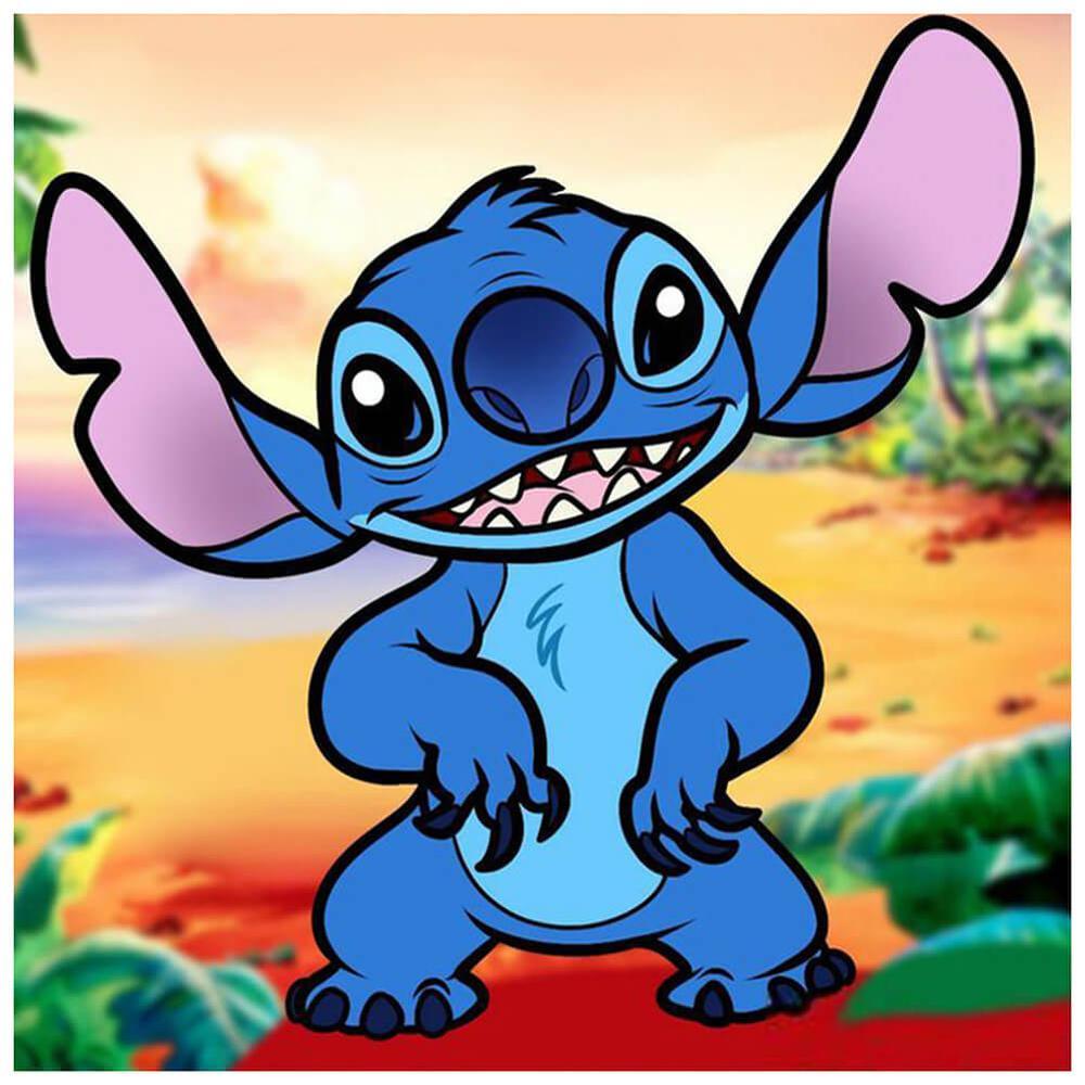 Free Lilo Stitch - MyCraftsGfit - Free 5D Diamond Painting