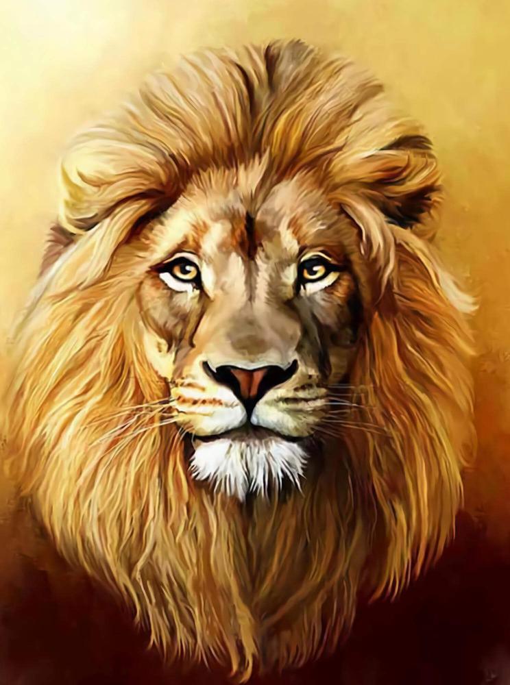 Free Lion - MyCraftsGfit - Free 5D Diamond Painting