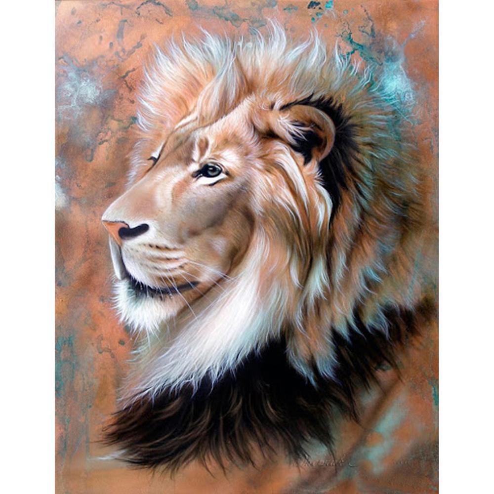 Free Lion - MyCraftsGfit - Free 5D Diamond Painting