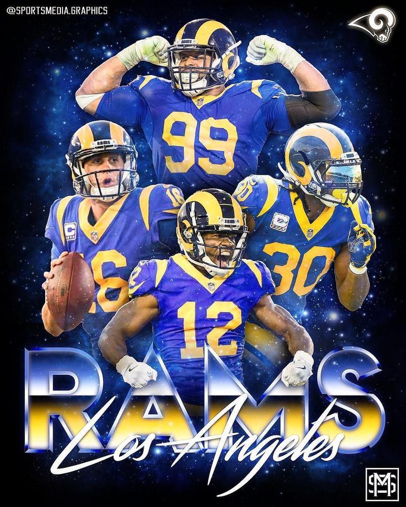 Free Los Angeles Rams - MyCraftsGfit - Free 5D Diamond Painting