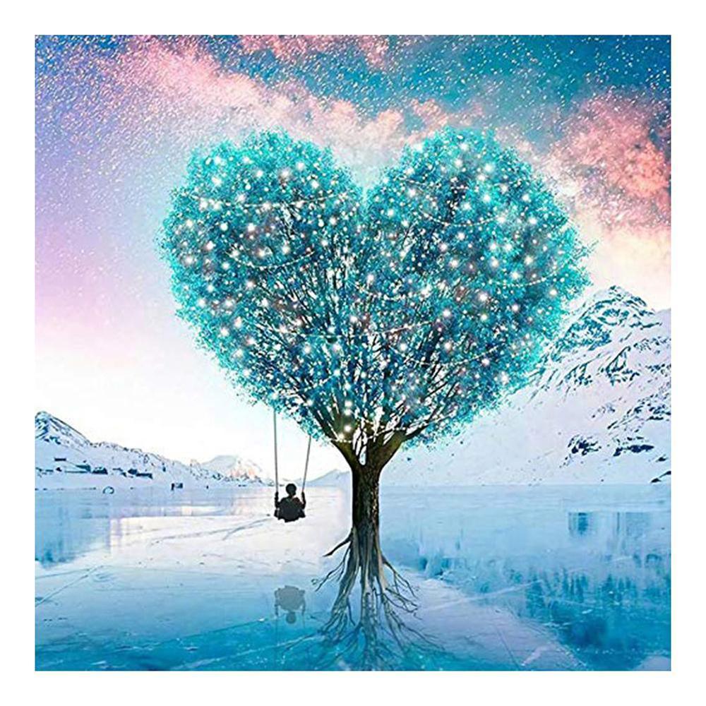 Free Love Tree - MyCraftsGfit - Free 5D Diamond Painting