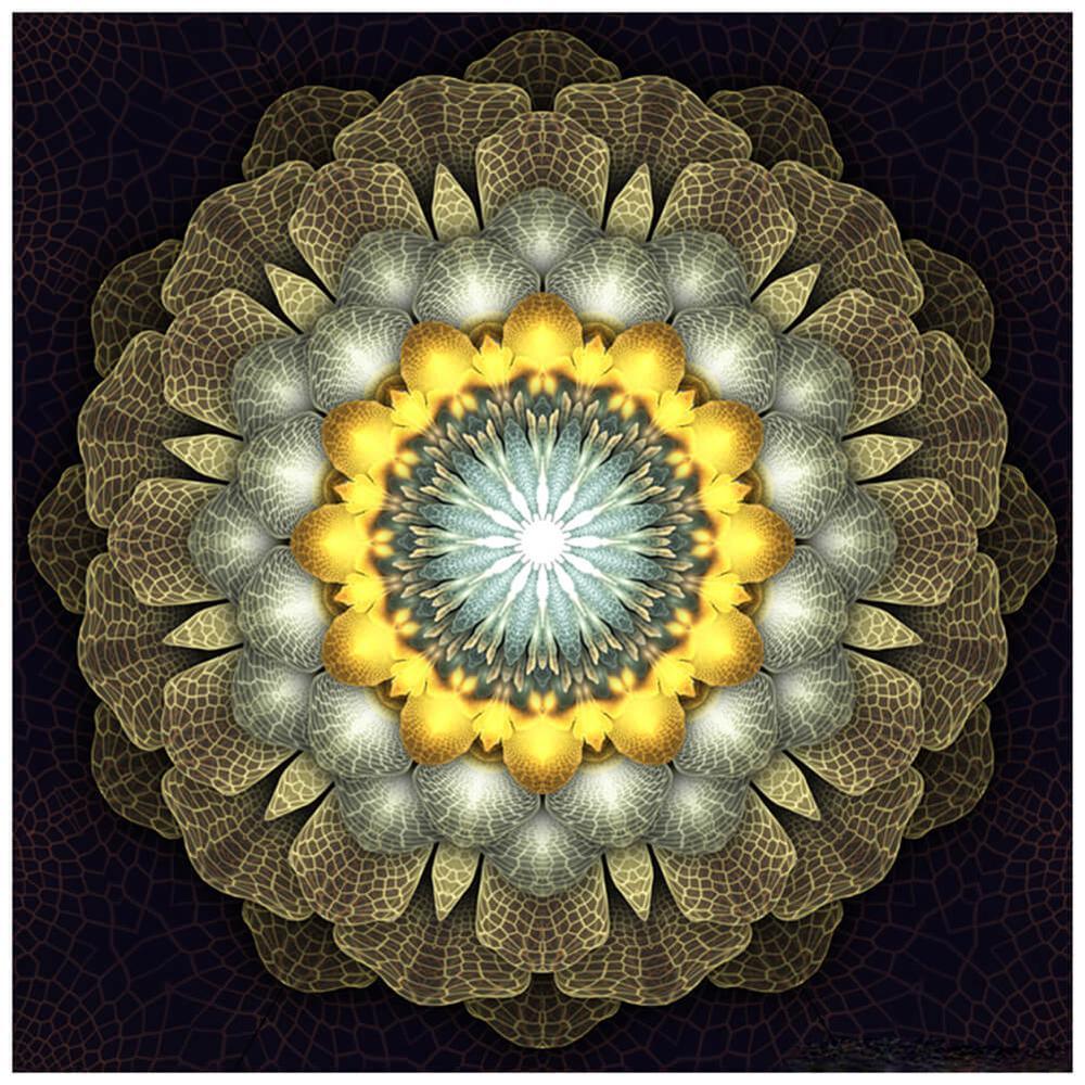 Free Mandala Flower - MyCraftsGfit - Free 5D Diamond Painting