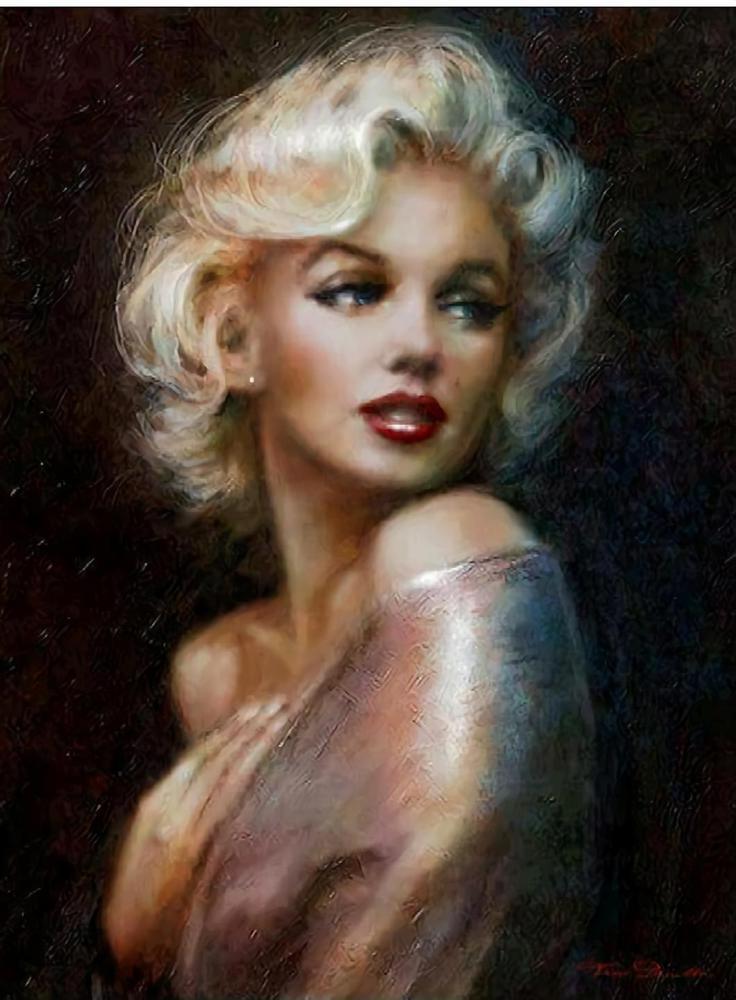 Free Marilyn Monroe - MyCraftsGfit - Free 5D Diamond Painting