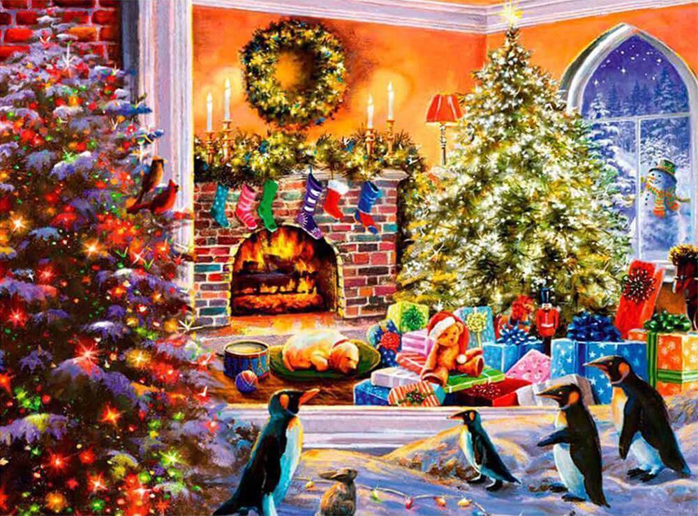 Free Merry Christmas - MyCraftsGfit - Free 5D Diamond Painting