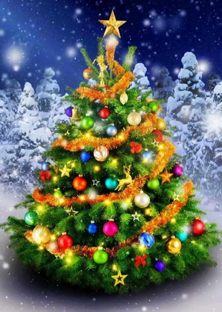 Free Merry Christmas - MyCraftsGfit - Free 5D Diamond Painting