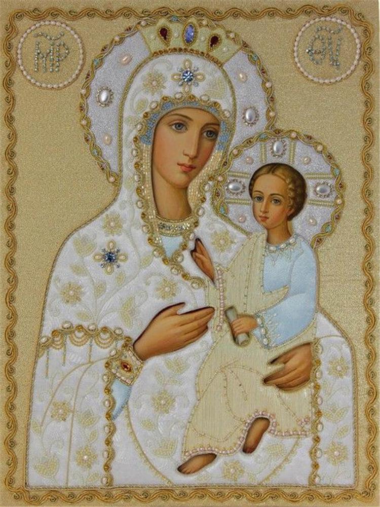 Free Our Lady - MyCraftsGfit - Free 5D Diamond Painting