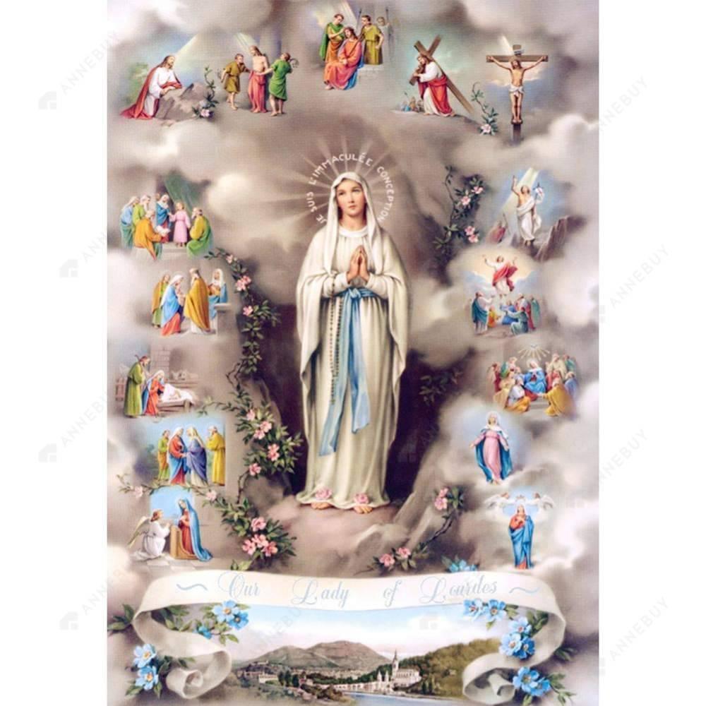 Free Our Lady - MyCraftsGfit - Free 5D Diamond Painting