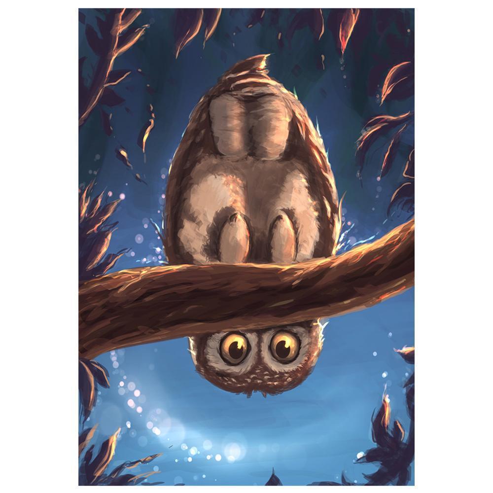 Free Owl - MyCraftsGfit - Free 5D Diamond Painting