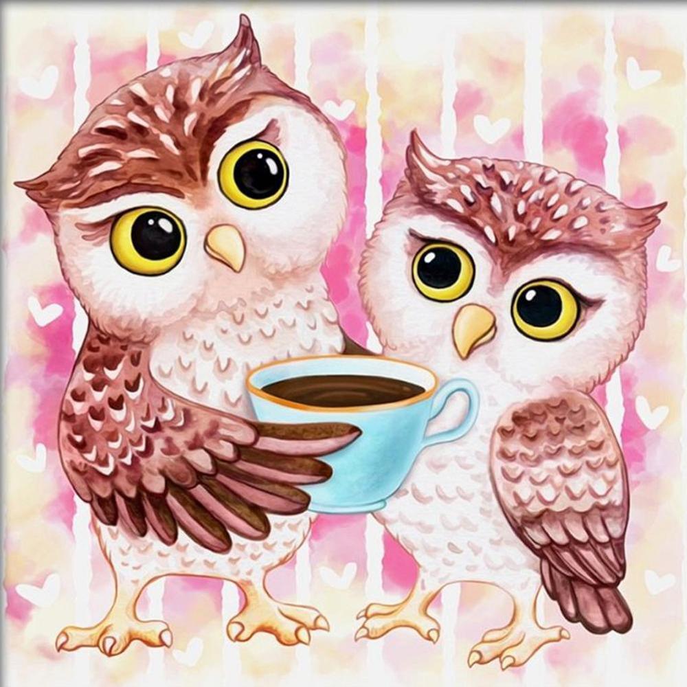 Free Owl - MyCraftsGfit - Free 5D Diamond Painting