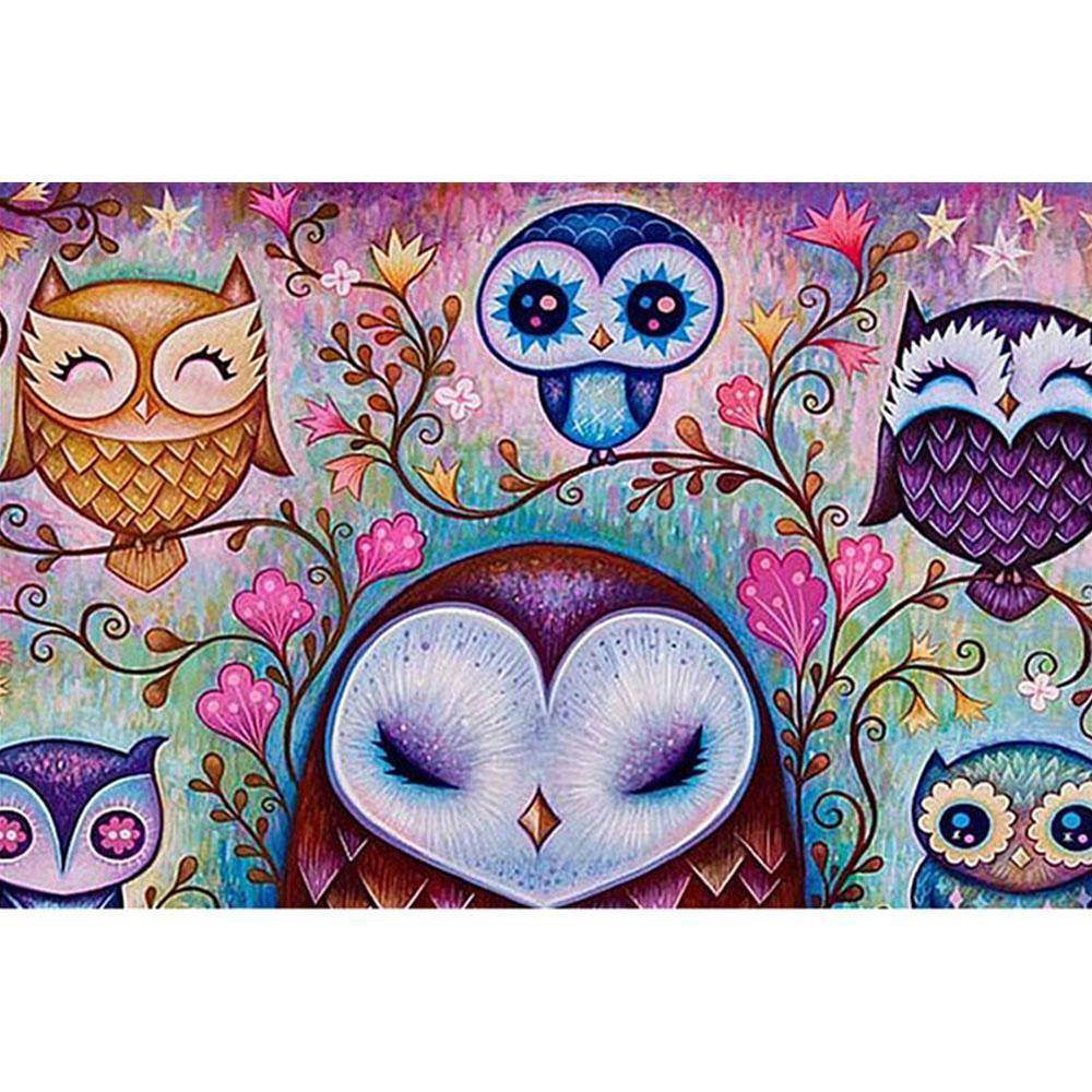 Free Owl - MyCraftsGfit - Free 5D Diamond Painting